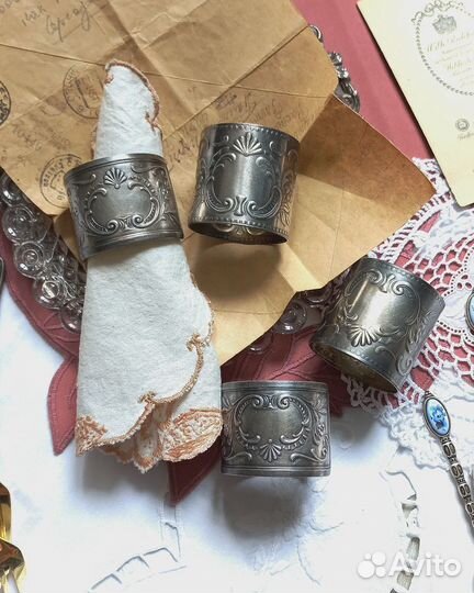 Кольца Для Салфеток Мельхиор