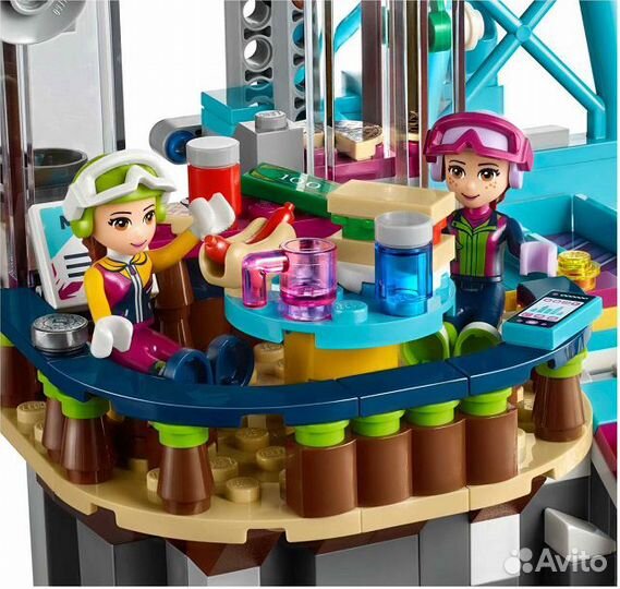 Конструктор Bela 10732 Горнолыжный курорт: Подъемн