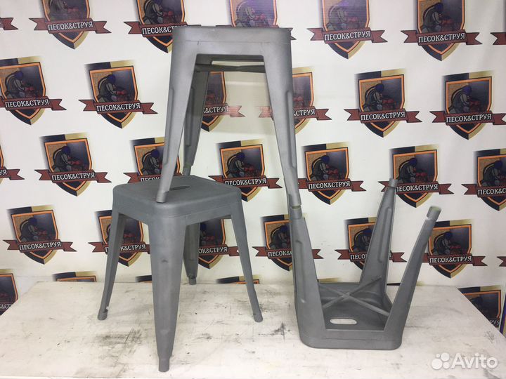 Пескоструйная обработка кухонной утвари