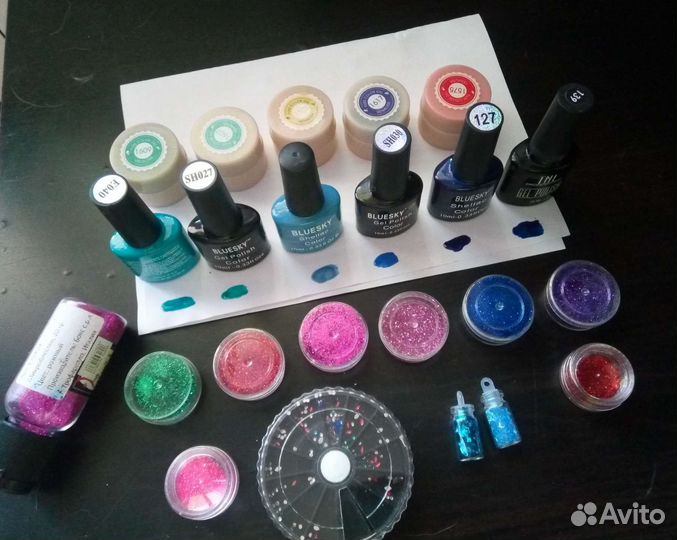 Гель лаки, декор