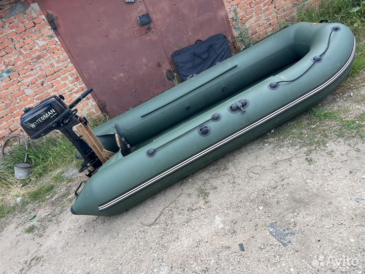 Лодка пвх с мотором 5л.с