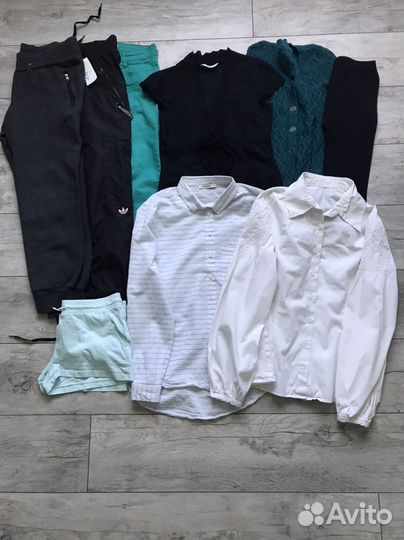 Вещи пакетом на девочку подростка 12-13 лет