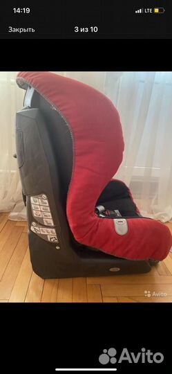 Детское автокресло britax romer isofix