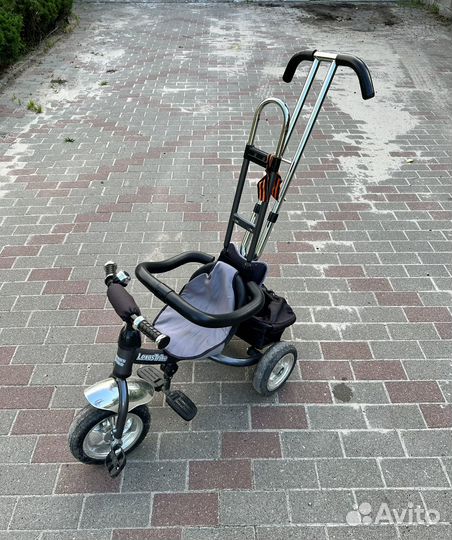Детский велосипед коляска с ручкой