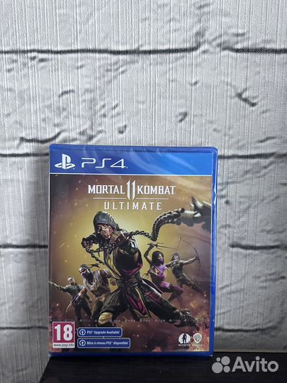 Mortal Kombat 11 ultimate ps4 диск
