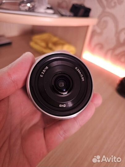 Объектив sony e 16
