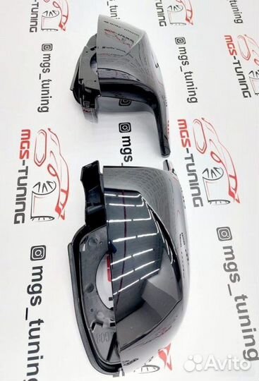 Корпуса зеркал X5M F95 на X5 G05 Черные