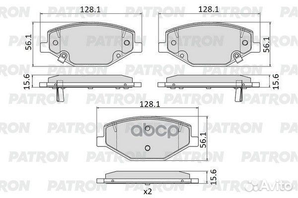 Колодки тормозные дисковые перед geely Coolray 20