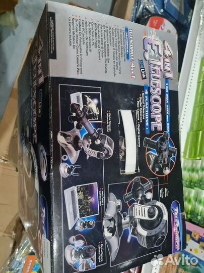 Телескоп 4 в1 с подключения к компьютеру