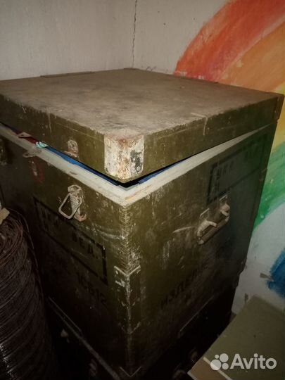 Ящик деревянный для хранения зерна