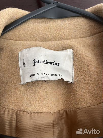 Осеннее пальто Stradivarius