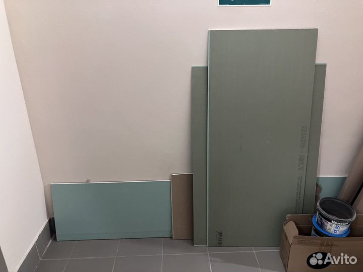 Гипсокартон влагостойкий Knauf