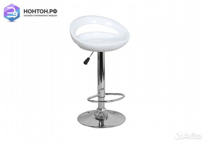 Стул барный Диско белый