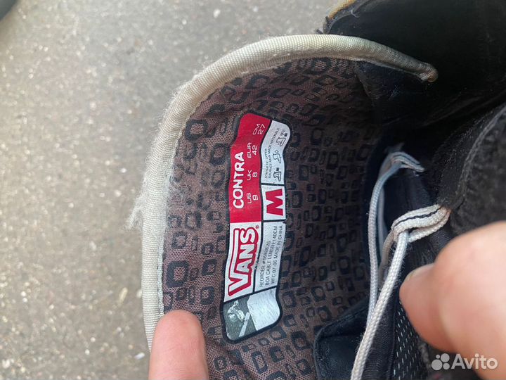 Ботинки Vаns для сноуборда мужские р.42