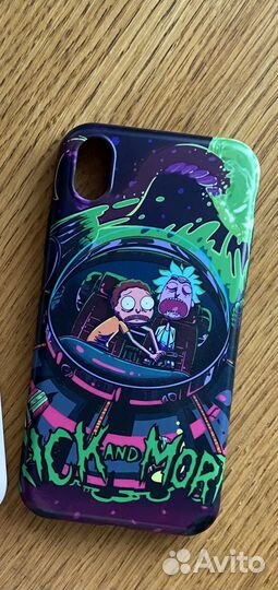 Силиконовый противоударный чехол на iPhone XR