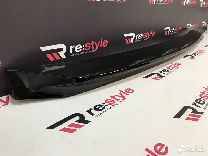 Спойлер Под стекло Cruiser 200 08-15г Черный