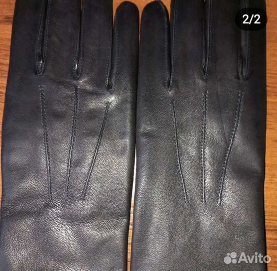 Перчатки кожаные