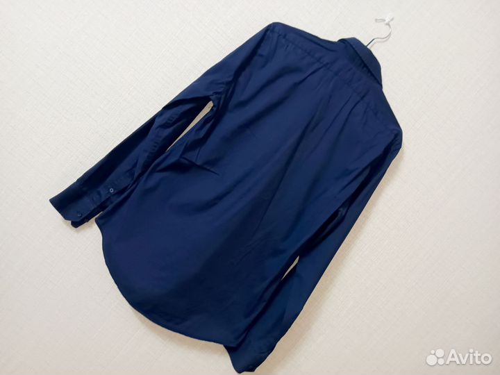 Рубашка мужская синия 40 42