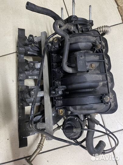 Впускной коллектор б/у chevrolet cruze 1.6.Разбор