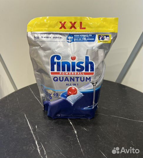 Капсулы для посудомоечных машин Finish Quantum49шт