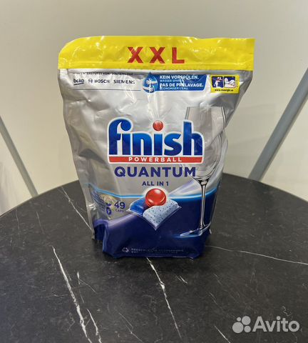 Капсулы для посудомоечных машин Finish Quantum49шт