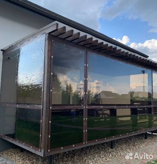 Мягкие окна под ключ