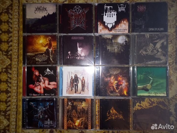 CD-диски (Русский метал, альтернатива) новые и б/у