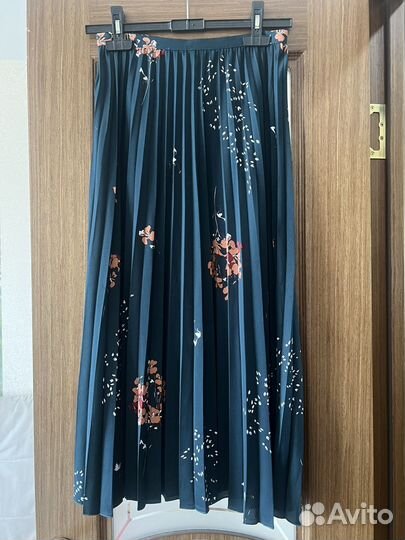 Летние юбки плиссе zara, zarina р.42