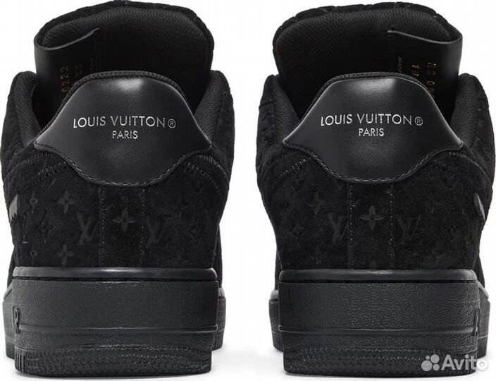 Кроссовки Louis Vuitton Air Force 1 Low Black