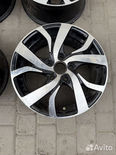 R16 5x114, 5J ET43 D67,1 оригинал Алмаз черный