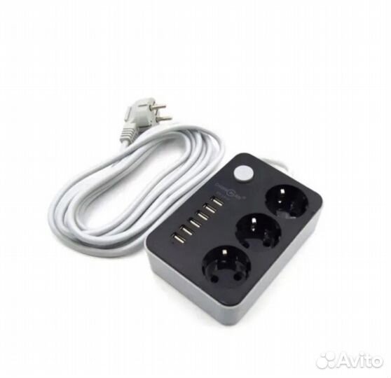 Сетевой фильтр удлинитель с USB портами