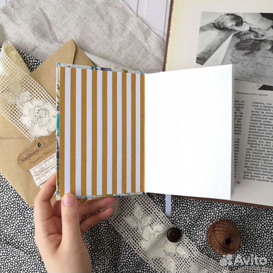 Блокнот ручной работы, скетчбук