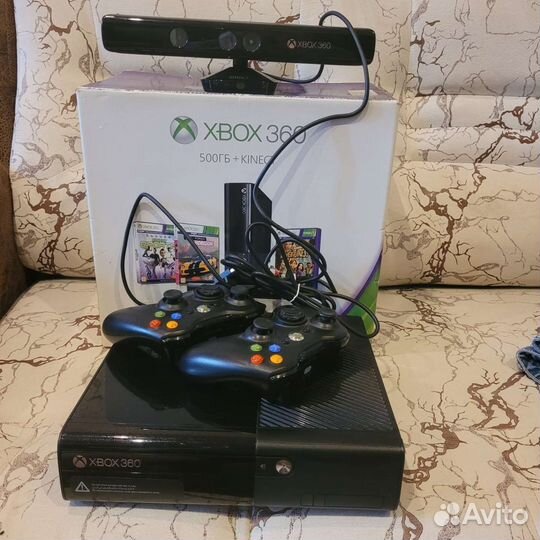 Xbox 360 500gb+kinekt