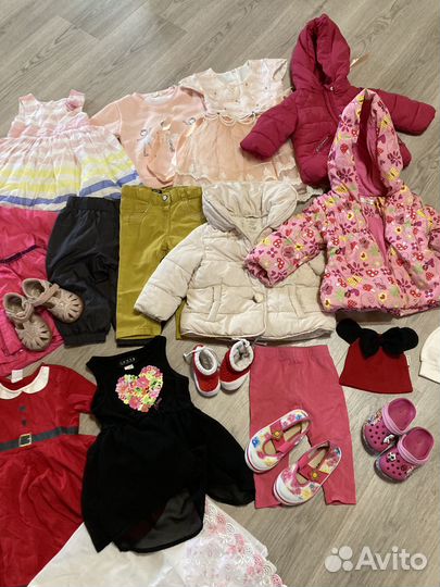 Пакет одежды для девочки с 3 месяцев до года