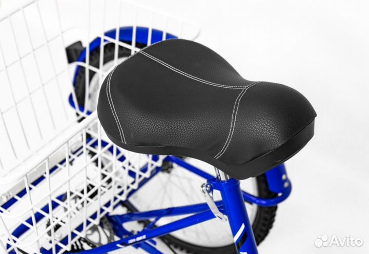 24 Иж Байк Фермер велосипед трехколесный синий