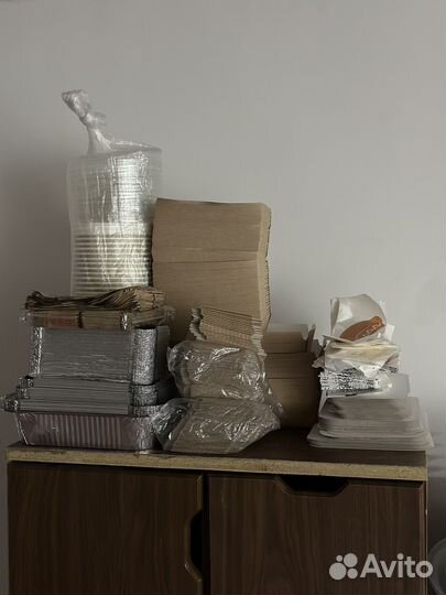 Контейнервы и конверты для фастфуда