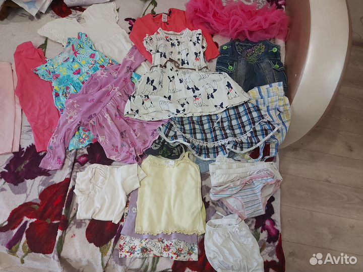 Вещи пакетом на девочку 1 год