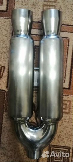 Глушитель прямоточный