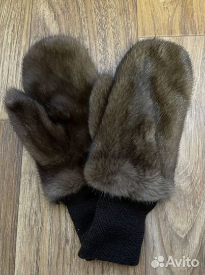 Варежки норковые