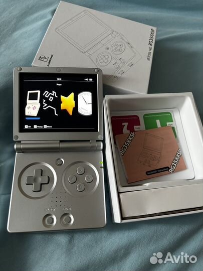 Anbernic RG35xx SP серебристый 64гб