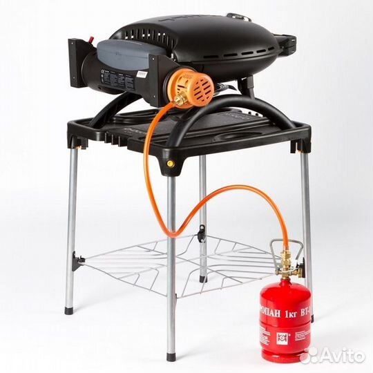 Газовый гриль O-grill 700T orange + адаптер А