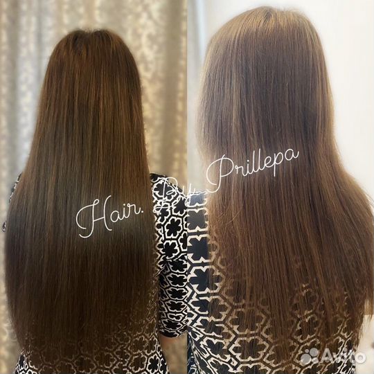 Наращивание / загущение волос