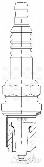 Свеча зажигания Лада Largus (12) /Logan (08) /D