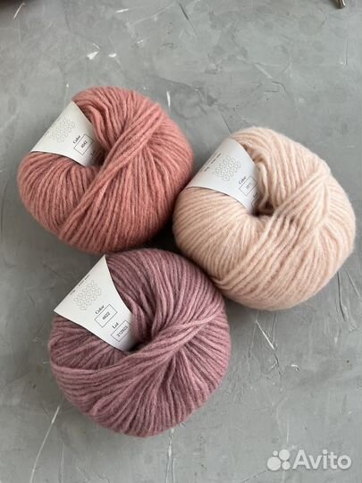 Пряжа Air от infinity меринос с хлопком 5 мотков