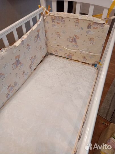 Кроватка детская и матрас