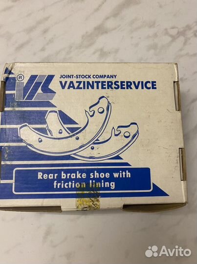 Колодки заднего тормоза ваз-2108-2112