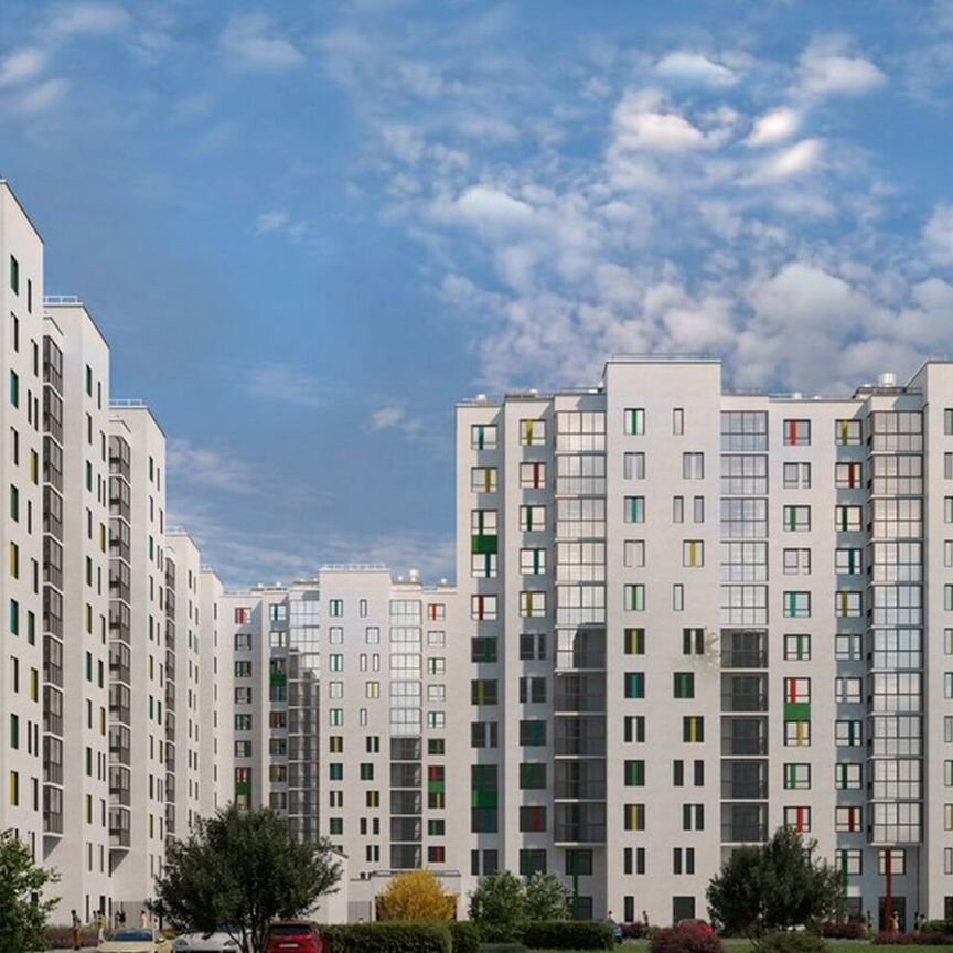 2-к. квартира, 57,5 м², 3/12 эт.