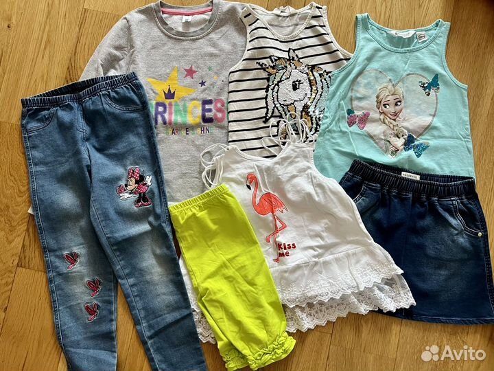 Пакет вещей для девочки 122/128