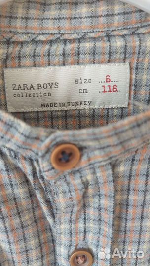 Рубашка zara 116