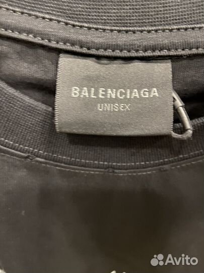 Футболка diy metal balenciaga